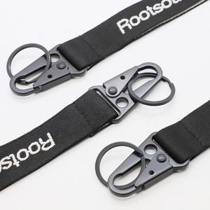 Custom Jacquard Webbing <b>Lanyard</b> with Metal Eagle Claw Hook Durable Personalized Polyester <b>Key</b> Strap <b>for</b> Daily Carry Accessories - Product Image 3