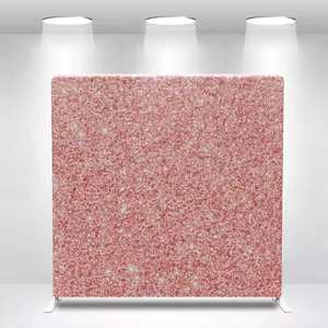 מותאם אישית 8 ftx7.5ft סגנון חתונה מסיבת חתונה קישוט סגסוגת אלומיניום ישר רקע מתח בד לעמוד מסגרת - Product Image 6