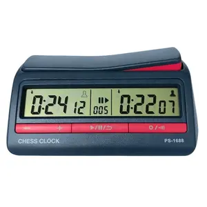 Herstellung 42 Typen Timing-Regeln Silent LCD Digital Gaming Schachuhr Tisch uhr Elektronische Wecker Schachuhren