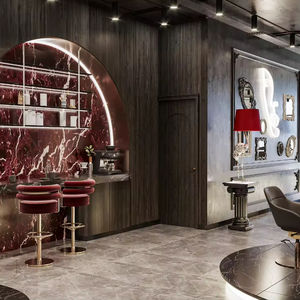 Aménagement intérieur personnalisé pour salon de coiffure, conception d'exposition haut de gamme sur mesure, équipement complet pour espace commercial - Product Image 6