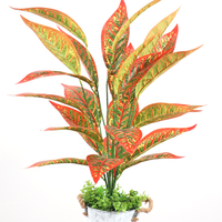 Bonsaï artificiel en plastique, petites plantes, cm