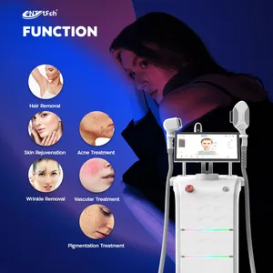 Profesional 2 en 1 DPL láser diodo láser IPL máquina fotofacial DPL rejuvenecimiento de la piel para centro de belleza