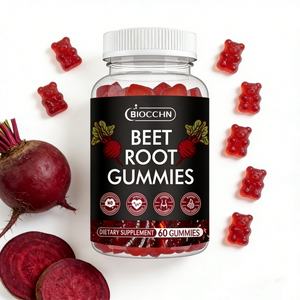 Gomitas de Inositol y CoQ10 con Remolacha de Marca Propia con Granada y Vitaminas <span class=keywords><strong>B12</strong></span> para Energía y Apoyo Cardiovascular - Product Image 1