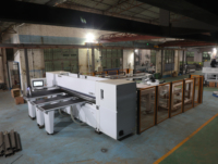 Sierra de panel de carga trasera sin picos MA-KS838H de alta resistencia con viga de 3800 mm para fábrica de muebles