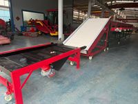 Table de tri vibratoire pour l'ail, machine de calibrage et de criblage vibratoire pour l'ail