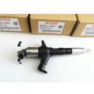 Inyector common rail 095000-5550 para Hyundai, boquilla de inyector de combustible, 3,9 d, HD78, 33800-45700, 095000-5550