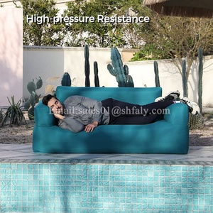 Furniture Custom LOGO Single <b>Sofa</b> One-touch Automatic Inflatable <b>Sofa</b> Armchair - Product Image 3
