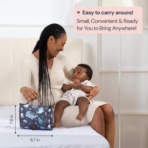 Échantillon gratuit, matelas à langer compact personnalisé de haute qualité, matelas à langer portable en coton pour bébé, matelas à langer de voyage - Product Image 3