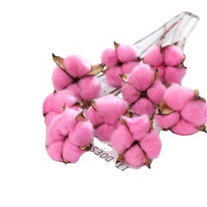 DIY Natural Dried <strong>Cotton</strong> <strong>Stems</strong> Artificial Flower Wedding Party Long Life Decor - Product Image 2