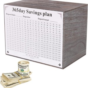 Alcancía <span class=keywords><strong>de</strong></span> Madera Maciza Personalizada Hecha a Mano, Rompecabezas <span class=keywords><strong>de</strong></span> Casa <span class=keywords><strong>de</strong></span> Madera, <span class=keywords><strong>Caja</strong></span> <span class=keywords><strong>de</strong></span> <span class=keywords><strong>Ahorro</strong></span> <span class=keywords><strong>de</strong></span> Dinero <span class=keywords><strong>de</strong></span> 100000, Desafío <span class=keywords><strong>de</strong></span> <span class=keywords><strong>Ahorro</strong></span> <span class=keywords><strong>de</strong></span> Dinero - Product Image 1