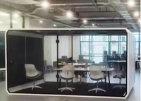 Cabine Acoustique Premium Insonorisée pour Réunions, OEM/ODM Personnalisable, Cabine Téléphonique de Bureau Moderne pour Domicile, Bureau, Entrepôt, Salle de Sport