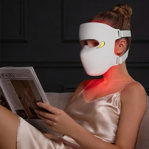 Masker Wajah LED Silikon 3D Baru 2026 630 nm & 850 nm OEM/ODM Profesional untuk Penggunaan di Rumah - Product Image 1