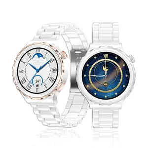 New Arrival Smart Watch D3 PRO for lady 300mAh 1.32" TFT RAM:192KB ROM:256KB Flash:128M BT5.0 360*360 IPS Women SmartWatch