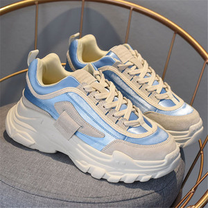 Baskets de luxe pour femmes, <span class=keywords><strong>chaussures</strong></span> athlétiques et respirantes, de Jogging, de Sport, de marche, d'athlétisme, à semelles épaisses, collection 2020 - Product Image 3