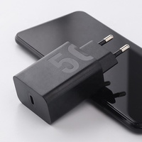 Cargador de Pared USB-C Super Turbo de 60W con Carga Rápida y Cable Tipo C para Motorola, Adaptador de Corriente USB Tipo C PD de 60W