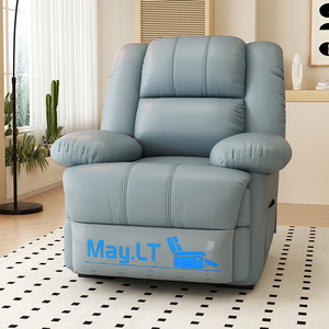 May.LT Electric <b>Recliner</b> Sofa Single Seat Living Room Chair With Reclining Function For Home Use - Product Image 2