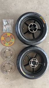 Juego de Ruedas para Motocicleta Eléctrica Kend* Curve de 12 Pulgadas, Piezas de Repuesto, Neumáticos Todoterreno para Bicicleta de Montaña Tuttio Yozma - Product Image 6