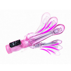Vibrador de Doble Penetración con 6 Modos, Estimulación Triple del Punto G, Baja Frecuencia, Vibrador Anal para Masturbación, Juguetes Sexuales - Product Image 4