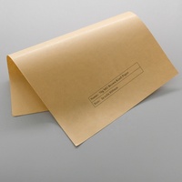 Papier kraft brun MG de qualité alimentaire 70 g/m², fabriqué à partir de pâte de bois vierge pour les sacs et pochettes alimentaires, avec revêtement de laminage