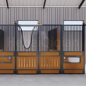 Equine Products Steel Structure Horse Stall Fronts Indoor Bamboo Portable Horse Stable For Horse Panel