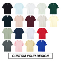 T-shirt Homme de Haute Qualité 100 % Coton, T-shirts Unisexe Taille Plus avec Logo Personnalisé Imprimé ou Simples