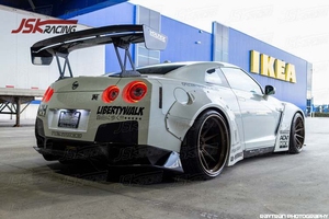 Heckspoilerflügel im <span class=keywords><strong>V</strong></span>-Stil aus Carbonfaser für 2008-2016 Nissan R35 GTR <span class=keywords><strong>Spoiler</strong></span> - Product Image 2