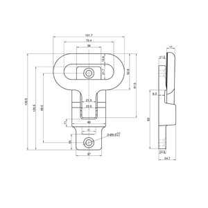 Pedales Plegables 9182ZP Azules con Recubrimiento de Zinc Antideslizante para Camión, Armario con Estructura de Hierro - Product Image 1