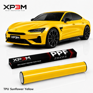 Film de protection de peinture automobile TPU brillant jaune tournesol XP3M 7,5 mil auto-réparant anti-rayures anti-jaunissement - Product Image 1