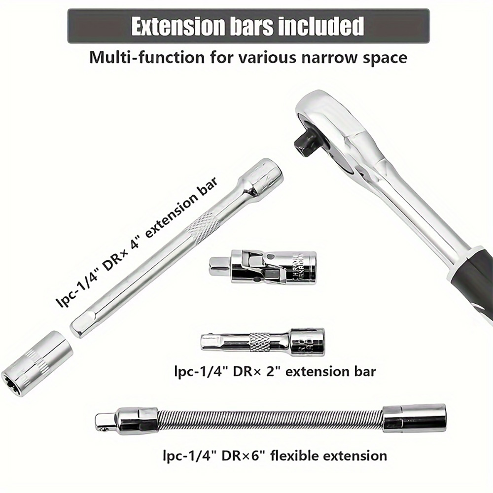 ORANGLES 46pcs Car Repair Tool Kit – Ratchet Torque Wrench Spanner Screwdriver Socket Set Combo for Auto & Bicycle Saudi Arabia - high resolution display - exposing craftsmanship - Image 2 of 6 | built for everyone | 46pcs Car Repair Tool Kit – Ratchet Torque Wrench Spanner Screwdriver Socket Set Combo for Auto & Bicycle Saudi Arabia for sale Georgia | Free Shipping ORANGLES