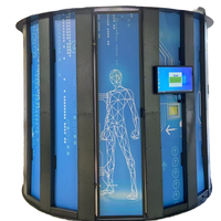 Escáner 3D Profesional, Cabina de Fotos 360, Escaneo Ultra Rápido de 0.01s, 78 Cámaras HD, Diseño de 13 Columnas, 4100W de Potencia, Construcción Metálica