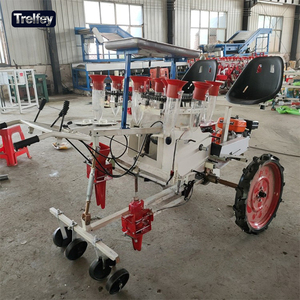 Transplanteuse autoportée à 2 rangs avec moteur <span class=keywords><strong>diesel</strong></span> 6 CV, machine de plantation de légumes haute efficacité pour l'agriculture - Product Image 5