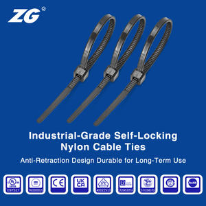 สายรัดเคเบิลไนลอน 66 สีเทา ขนาด 100 มม. 2.5 มม. แบบปลดล็อคได้ ทนทาน ขายดี สำหรับใช้งานในอุตสาหกรรม - Product Image 2