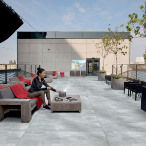 Baldosas de Porcelana Esmaltada Digital Bianco Carrara 1200x1200mm, Losas de Suelo GVT Pulido Brillante - Product Image 4