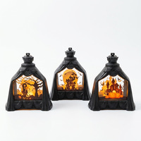 Lampe de table décorative d'Halloween de haute qualité, motif Château, Arbre mort, Citrouille, pour la nuit d'Halloween, fournitures pour la Fête des Fantômes