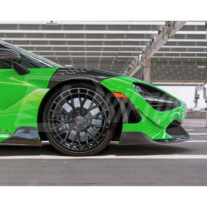 ลิปกันชนหน้ารถยนต์คาร์บอนไฟเบอร์สำหรับ McLaren 720S ชุดบอดี้คิทสไตล์ Ryf - Product Image 5