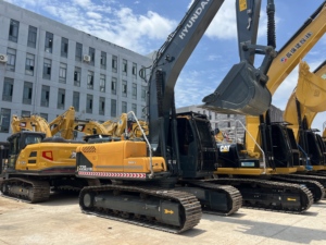 รถขุดฮุนได R220LC-7 ใช้งานน้อย สภาพดี รถขุดตีนตะขาบฮุนได 22 ตัน รุ่น Robex R220LC รถขุดสำหรับงานก่อสร้าง - Product Image 4