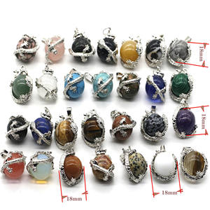 <span class=keywords><strong>จ</strong></span>ี้ <span class=keywords><strong>Lapis</strong></span> Lazuli ธรรมชาติลูกปัดกลม16มม. พร้อมจี้รูปกรงเล็บมังกรสำห<span class=keywords><strong>รั</strong></span>บเครื่องประดับสร้อยคอ - Product Image 6