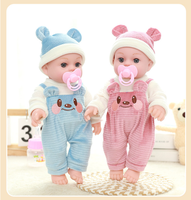 Poupée bébé réaliste de 30 cm, poupée apaisante en vinyle souple, jouet bébé de simulation réaliste pour filles, cadeau compagnon de jeu pour enfants