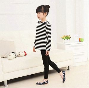 Pantalons pour filles printemps-automne, couleur unie, coton, leggings pour filles, pantalons pour enfants, pantalons crayon fins pour filles de 3 à 10 ans - Product Image 4