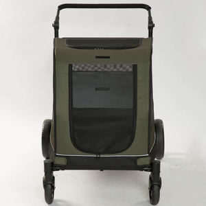 60kg Heavy Duty Luxury Large Pet <b>Stroller</b> 4 Wheels Foldable <b>Dog</b> Wagon 600D Oxford Fabric Portable Fashion for Big <b>Dogs</b> Cats - Product Image 6