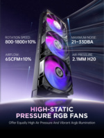 Vente en gros ARGB PWM 360mm RGB Lighting Liquid Aio Cooler Refroidisseur de liquide CPU Refroidisseur de liquide de refroidissement par eau pour PC