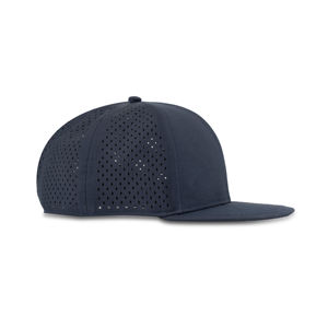 Gorra TCAP Azul Marino Personalizable con Parche de Goma, Gorra Ajustada Impermeable - Product Image 2