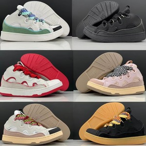 Premium Luxury Brand Men Vintage Color Block Genuine Leather Lightweight Sneakers Non Slip Outsole Trend Casual Skate Summer - Product Image 6