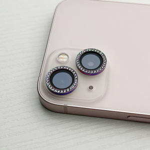 Protecteur d'objectif diamanté à paillettes pour iPhone 14 <span class=keywords><strong>Pro</strong></span> Max 13 <span class=keywords><strong>Pro</strong></span> 12 11 15 Protecteur d'écran en métal Eagle Eye - Product Image 6
