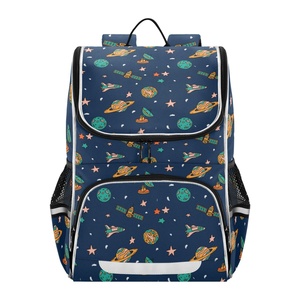 Custom Cute Cartoon Cool <b>Children</b> <b>Backpack</b> Bag Kindergarten Boy Spaceman School Bag School <b>Backpack</b> - Product Image 1