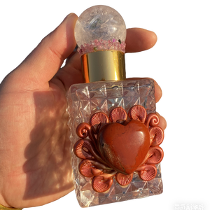 Botellas Mágicas <span class=keywords><strong>de</strong></span> Brujería, Frascos <span class=keywords><strong>de</strong></span> Vidrio Hechos a Mano con Incrustaciones <span class=keywords><strong>de</strong></span> Cristal Natural en Forma <span class=keywords><strong>de</strong></span> Corazón y Punta para Sanación Energética y Decoración <span class=keywords><strong>de</strong></span> Altar - Product Image 6