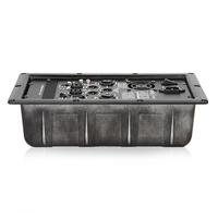 Module d'alimentation professionnel en métal 1000W, amplificateur de classe D continu, combo d'entrées XLR/1/4'', haut-parleur à excursions thermiques, double tension