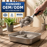 Lettiera per Gatti in Bentonite 99,9% Senza Polvere, a Forma di Granuli - OreCrush Agglomerante Rapido, Etichetta Privata OEM ODM