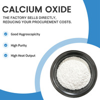 Oxyde de calcium à haute activité, chaux vive en poudre CAS 1305-78-8 pour l'exploitation minière, la fabrication du papier et l'ajustement du pH