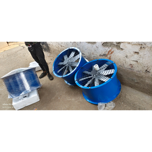 Nuevo Ventilador de Conducto de Flujo Axial de Alta Resistencia de 1400 mm, Sistema de Ventilación para Sótanos, Impulsor de Aleación de Aluminio, Alto Flujo de Aire, Duradero - Product Image 5